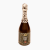 Butelka szampana z gorzkiej i białej czekolady 150g